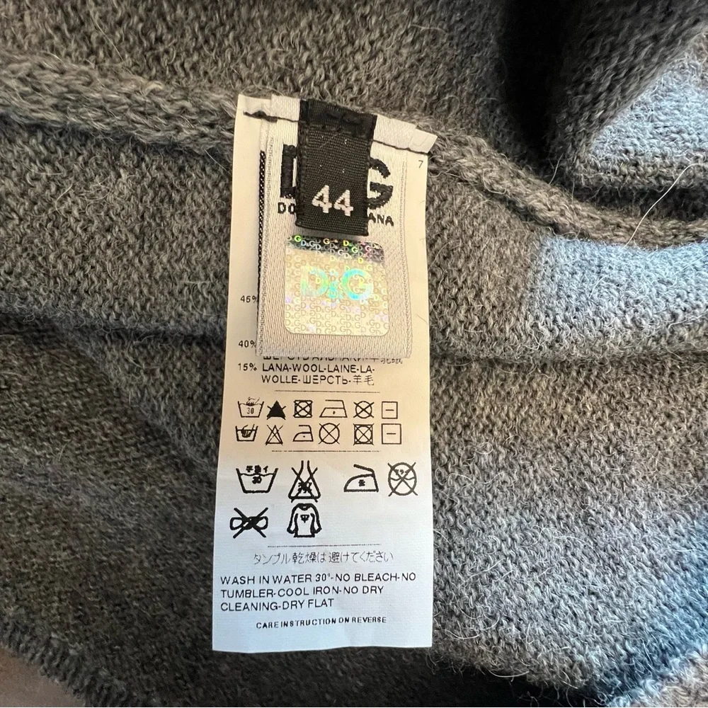 Dolce & Gabbana Alpaca Blend Dress 44 - Picture 5 of 8